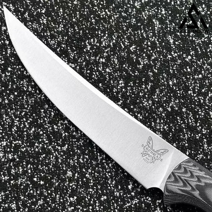 GS202 BM15500 Kitchen Household Fixed Knife D2 SteelBlade