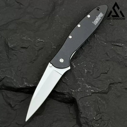 GS203 Kewshaw 1660 Pocket Folding Knife Non-slip Nvlon Fiber Handle EDC Black 未分类