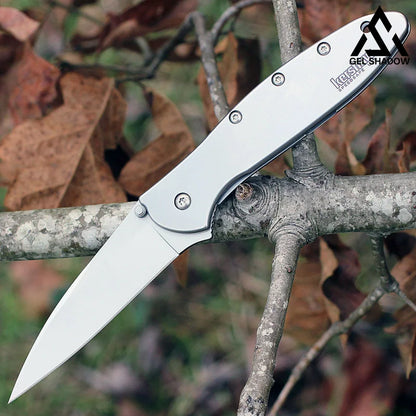 GS203 Kewshaw 1660 Pocket Folding Knife Non-slip Nvlon Fiber Handle EDC 未分类