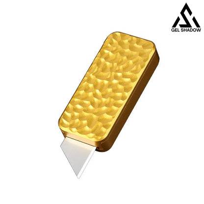 GS209 Meteorite Pattern Mini Creative Art Knife Gold 未分类