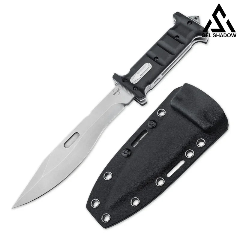 GS212 BOKER PLUS Plus Extension Knife 7.28’’ D2 Blade G10 Outdoor Black 未分类