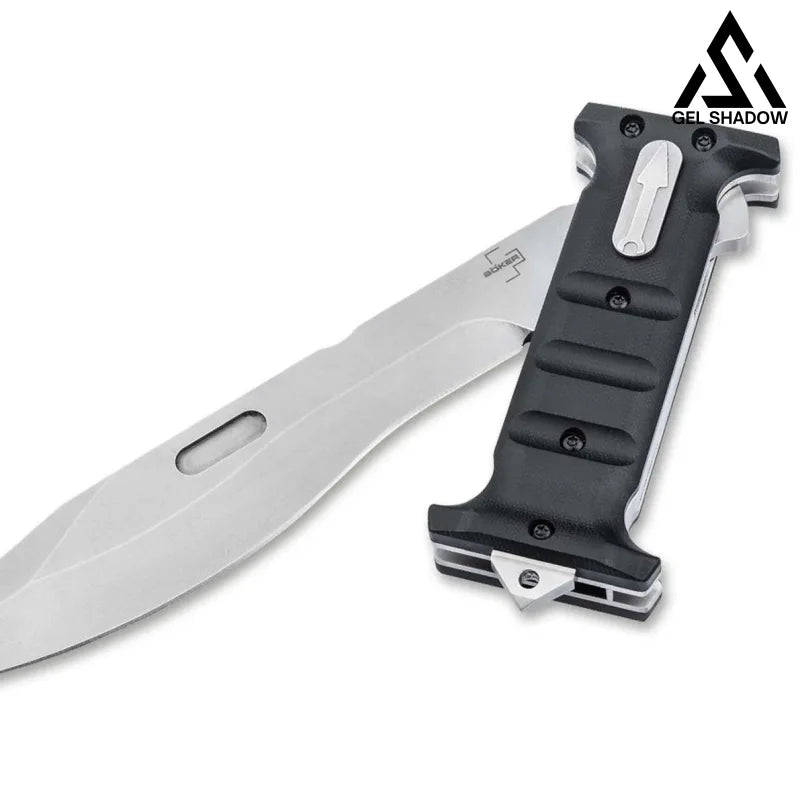GS212 BOKER PLUS Plus Extension Knife 7.28’’ D2 Blade G10 Outdoor Black 未分类