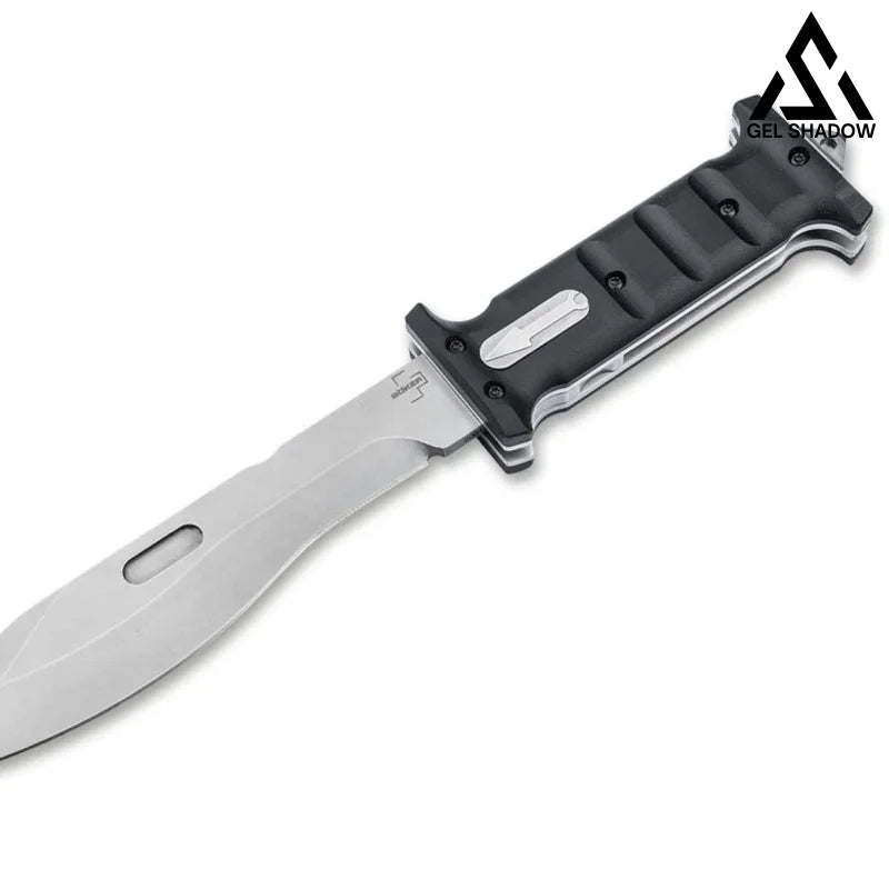 GS212 BOKER PLUS Plus Extension Knife 7.28’’ D2 Blade G10 Outdoor Black 未分类