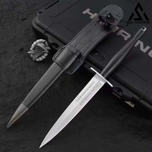 GS214 Sentry’s Edge:N690 Steel All-Terrain Tool Integrated Tactical Straight Knife Black 未分类