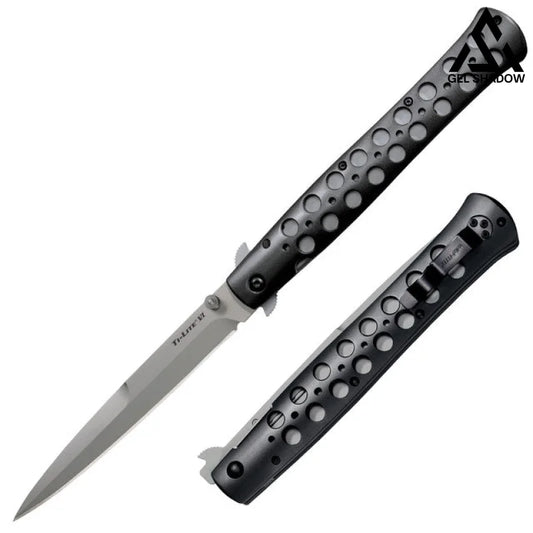 GS217 Cold Steel Ti-Lite Aluminum 26B6 6’’ S35VN Aluminum Handle Black 未分类
