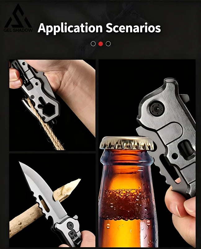 GS225 Outdoor multi-functional emergency knife - Pocket Knives