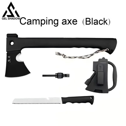 GS230 Multi-functional camping axe - Black - Pocket Knives