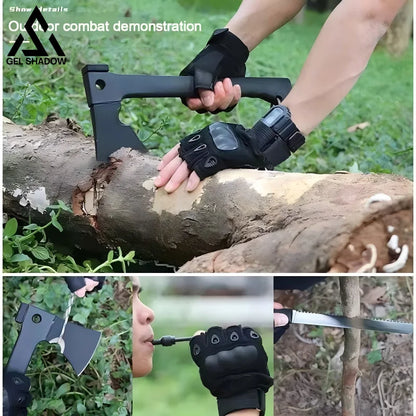 GS230 Multi-functional camping axe - Black - Pocket Knives
