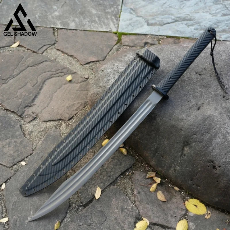GS232 Tactical bullwhip Katana titanium blade G10 handle