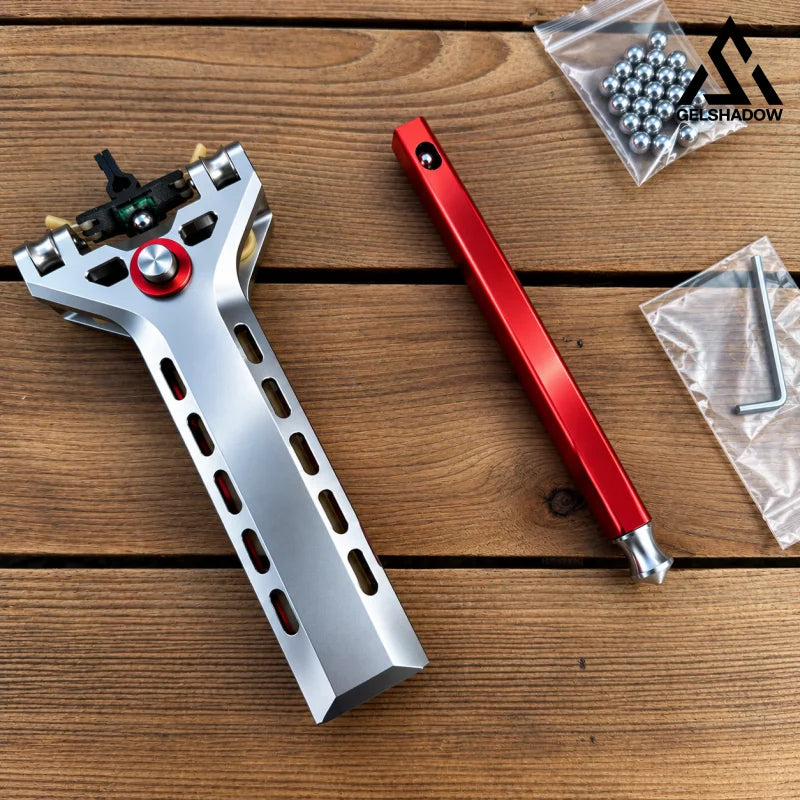 GS236 Semi-auto G5 High Precision CNC Aluminum Alloy Professional Slingshot Catapult