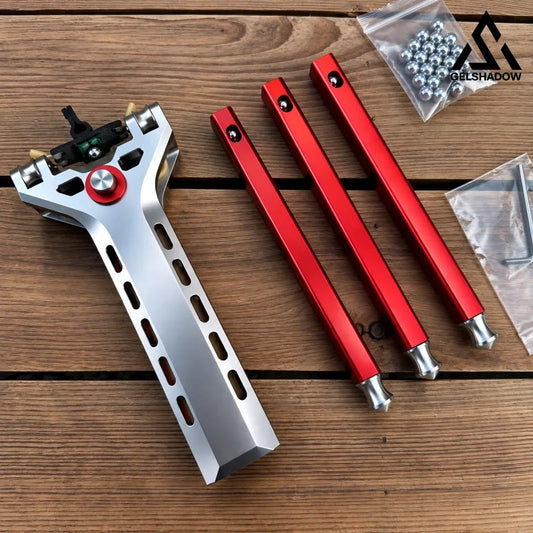 GS236 Semi-auto G5 High Precision CNC Aluminum Alloy Professional Slingshot Catapult