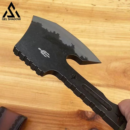 GS237 10mm Thick Miller Outdoor camping axe - Black - Pocket Knives