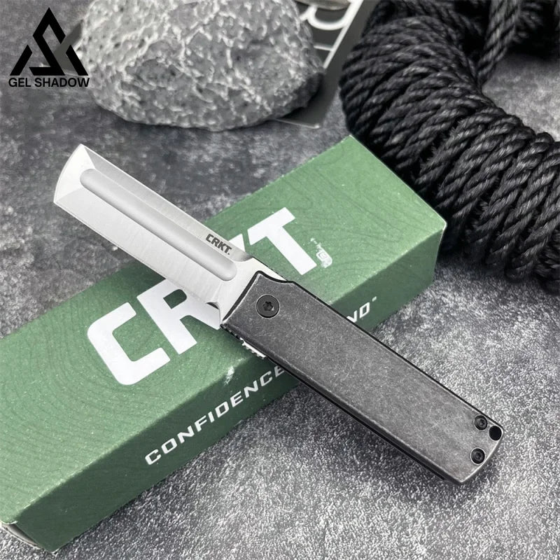 GS246 CRKT MinimalX Blackout Frame Lock Knife - 未分类