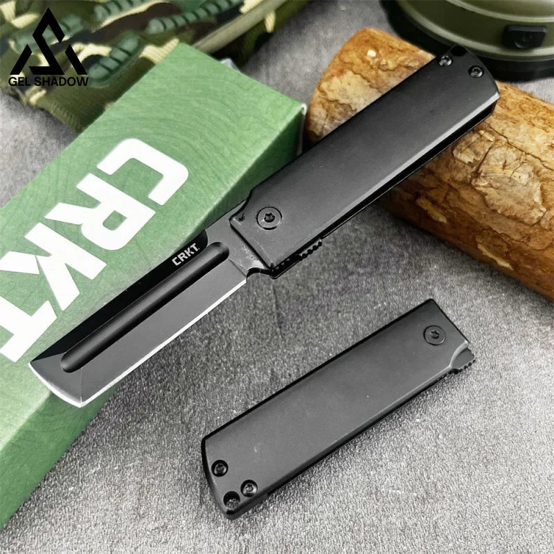 GS246 CRKT MinimalX Blackout Frame Lock Knife - 未分类