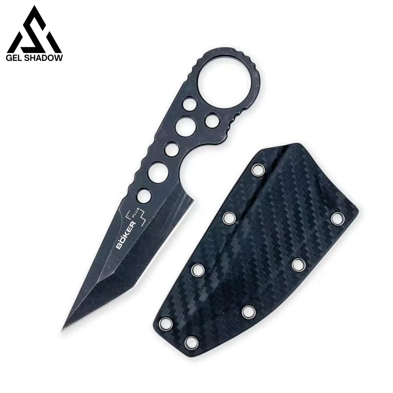 GS266 BOKER EDC Necker Knife DREAM3051 - Black - 未分类