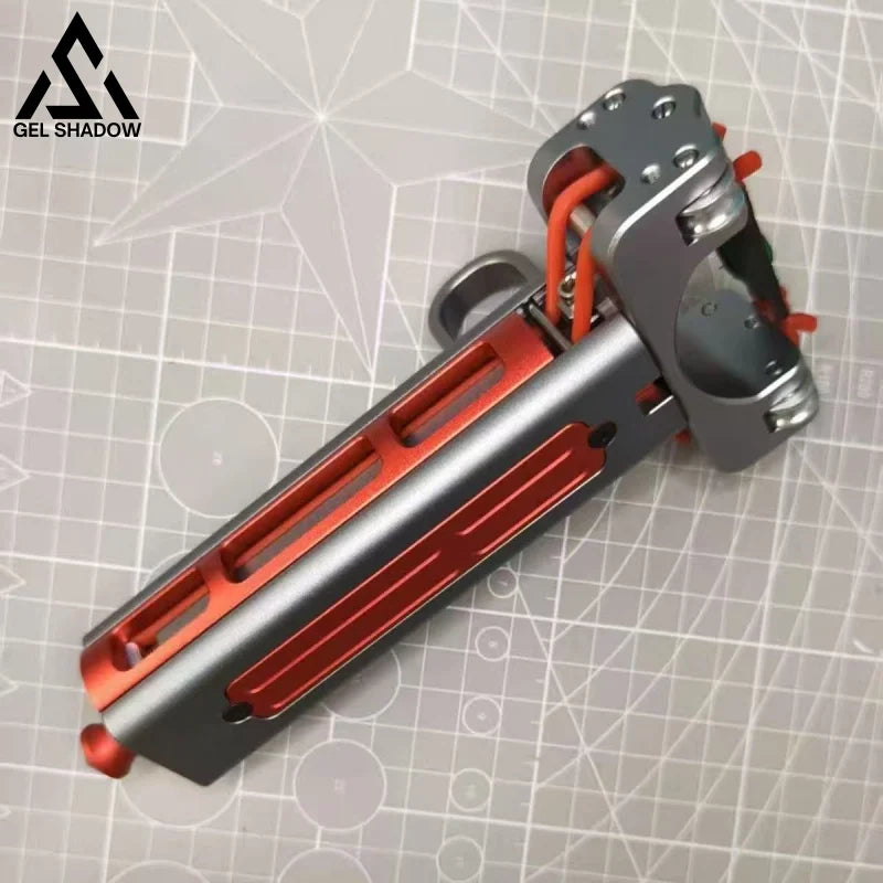 GS269 New Semi-auto Trigger Slingshot CNC Aluminum Alloy Professional Catapult