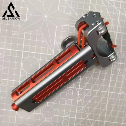 GS269 New Semi-auto Trigger Slingshot CNC Aluminum Alloy Professional Catapult