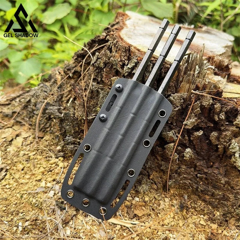 GS270 Tactical Fixed Blade 3pcs Knife With K sheath Darts Flying Knifes Ninjia - 3pcs Set - KNIVES
