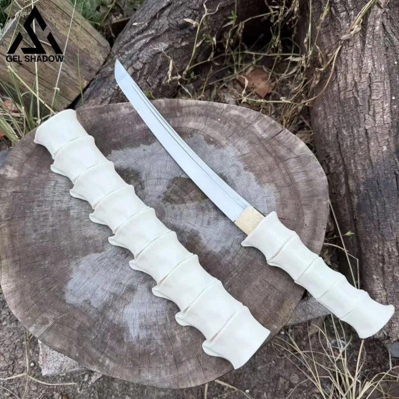 GS271 12inch Vertebra Bone Katana Sword PLA Pro Sheath Knife
