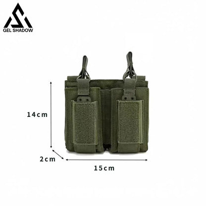GS273 Tactical pouch dual quick-release holster magazine accessory bag
