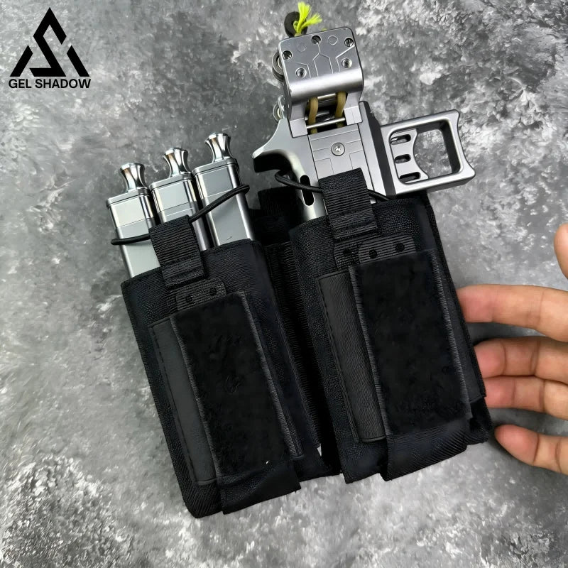 GS273 Tactical pouch dual quick-release holster magazine accessory bag
