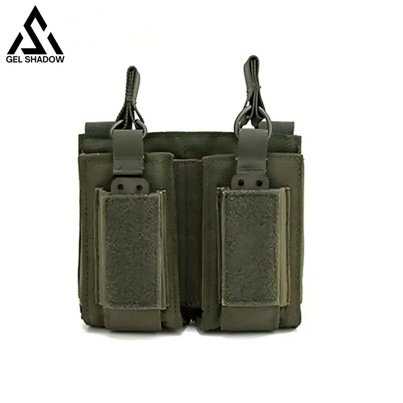 GS273 Tactical pouch dual quick-release holster magazine accessory bag - Green