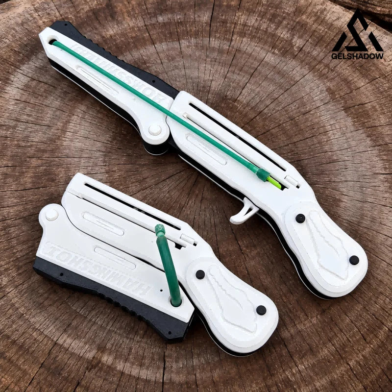 GS276 3D‑Printed Foldable Launcher Powerful Slingshot - Package set