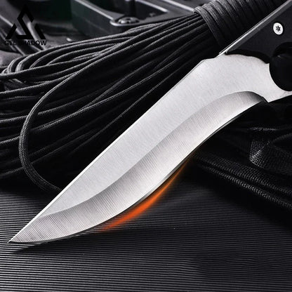 Knuckle Fixed Blade Outdoor Survival Tactical Knives Pocket