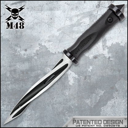 United Cutlery M48 Blue Cyclone Twisted Fixed Blade-GS95