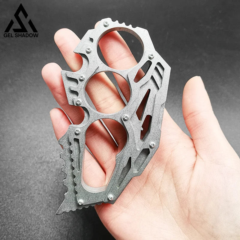 Mechanical Precision Sturdy Steel Knuckle Duster B / 1Pcs Brassknuckle