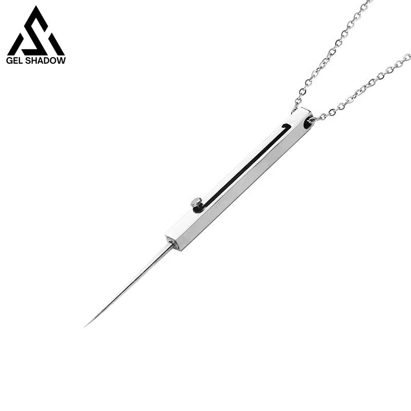 Metal Self Defense Necklace Needle Knife C Best Sellers