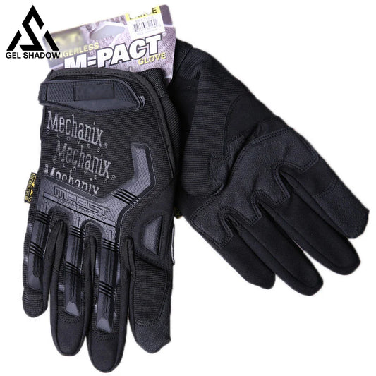 Military Tactical Full Finger Gloves Special Forces Black / M(17-18.5Cm)