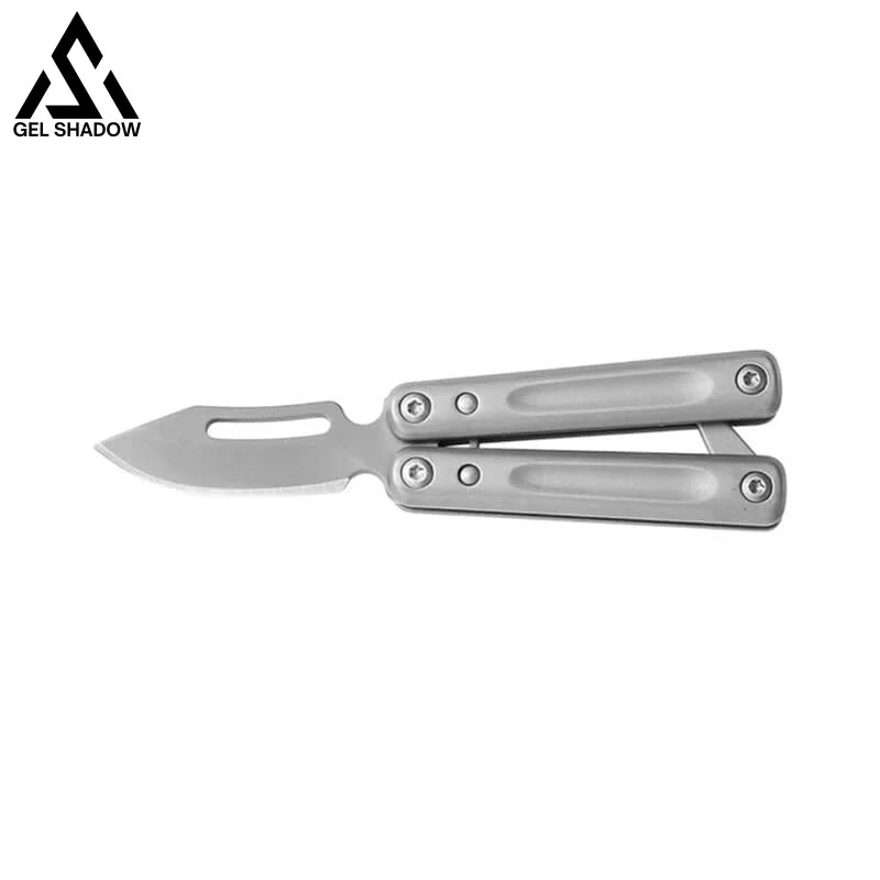 Mini Butterfly Knife Keychain Pocket Knives