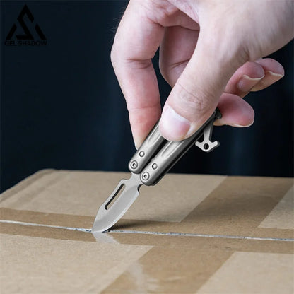 Mini Butterfly Knife Keychain Pocket Knives