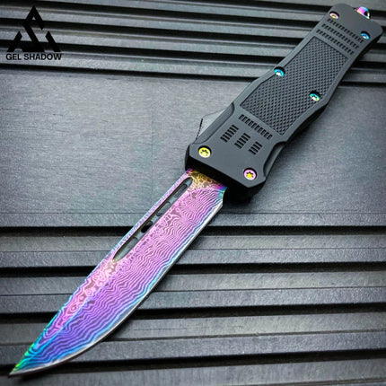 MT OT* Pocket Golden Rainbow Blue KNIFE-GS11