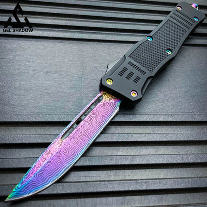 MT OT* Pocket Golden Rainbow Blue KNIFE-GS11