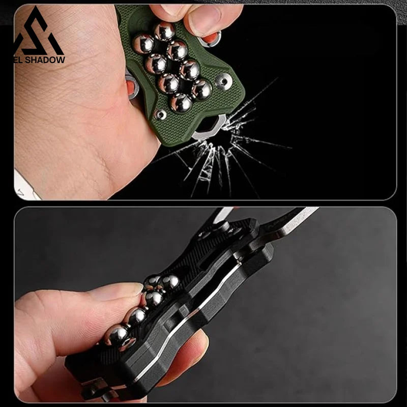 Multifunctional Knife Slingshot G10 Edc Pocket Folding Knife Knives