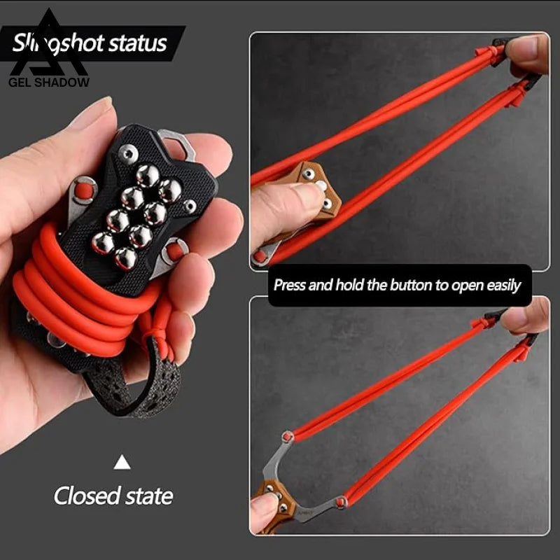 Multifunctional Knife Slingshot G10 Edc Pocket Folding Knife Knives