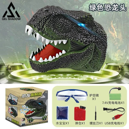 New Dinosaur Electric Gel Blaster Fast Shoot Green Toy Weapons & Gadgets