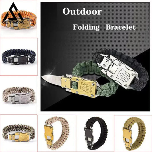 Outdoor Bracelet Knife Transformers Pattern