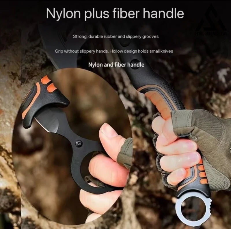 Outdoor camping survival fire extinguisher multi-functional axe-GS45 Pocket Knives