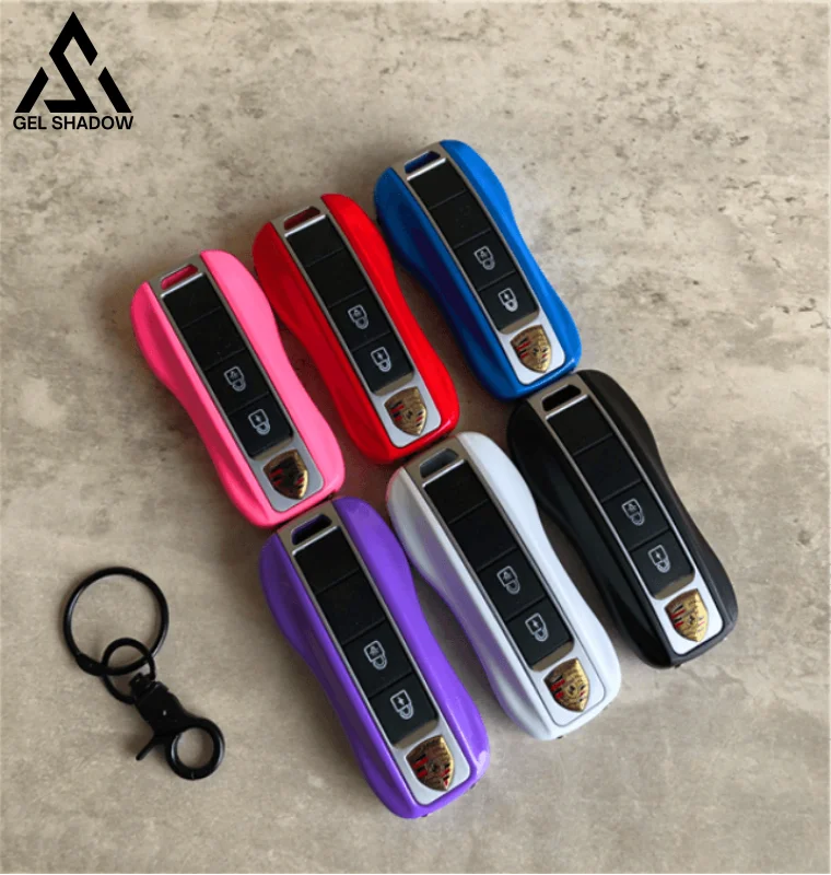 Porsche Car Keychain Type Arc Taser White