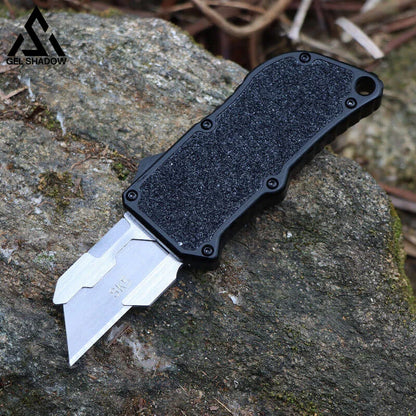 Razor C/F Sk5 Otf Art Knife Edc Black Pocket Knives