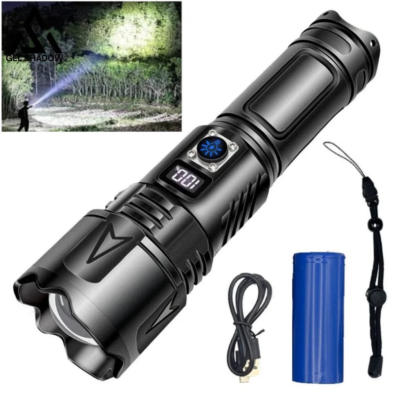GS252-Rechargeable LED Flashlights High Lumens 5 Modes, IPX6 Waterproof Handheld 1 GS252-Rechargeable LED Flashlights High Lumens 5 Modes, IPX6 Waterproof Handheld