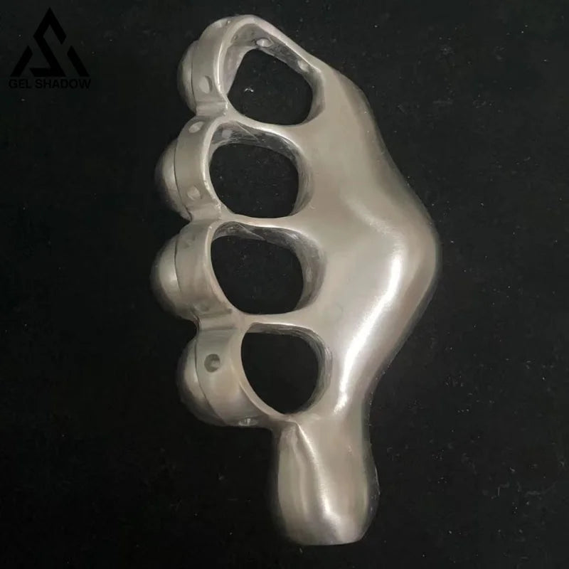 Self - Defense Four - Finger Iron Fist Left Hand Brassknuckle