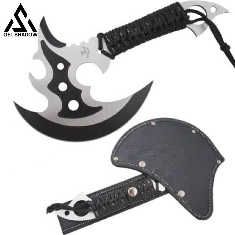 Snake Eye Tactical Bktn Fantasy Throwing Hatchet Black White