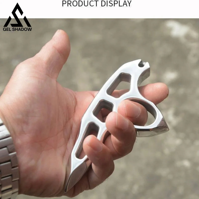 Stainless Steel Single Finger Brass Knuckle Broken Windows Brassknuckle